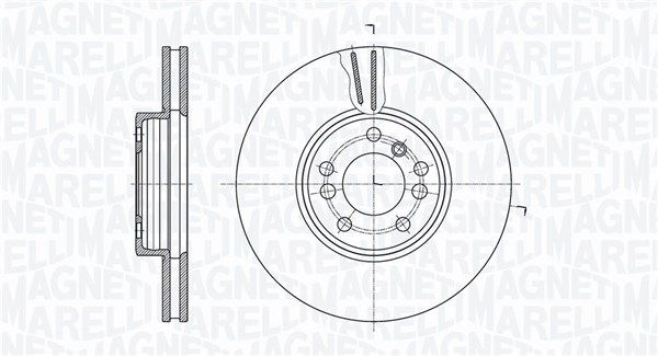 MAGNETI MARELLI Bremžu diski 361302040414